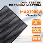 200w 400w 800w Watt Flexible Mono Solar Panel 12v Portable Rv Home Boat Camping