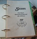 Sierra 50th Anniversary Handgun Reloading Manual 4th Edition 1995