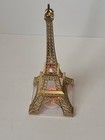 Light Up Eiffel Tower Model Metallic Statue Led Multi Color From Paris  France