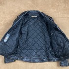 Vintage 60s Harley Davidson Motorcycle Leather Jacket Distressed Fits 38