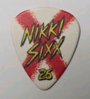Motley Crue Nikki Sixx T 2026 Guitar Pick  The Return Of The Carnival Of Sins