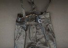 Ww2 German Leather Deck Trousers  U-boat  Panzer Style  100  Original
