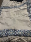 Dena Home Sky New  50 Euro Sham European Pillow Case White Blue Nwt Dillard   s