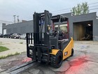 2018 Cat 10 000 Lb Electric  Solid Pneumatic Forklift With Ss fp 2499 Hours