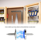 6 Pack Cabinet Magnetic Door Catch Latch Strong 20 Lbs Ultra-thin Magnets Closer