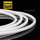 Pair Hifi Audio Rca Cable Silvered Plug Varistrand Occ Signal Wire Interconnect