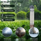 1-pack Outdoor Rain Gauge Snow Professional Stratus Long Tan Professional