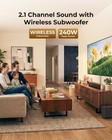 Ultimea 2 1ch Tv Sound Bar With Wireless Subwoofer  Voicemx   Bassmx  240w  Hdmi