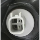 Dodge Dart 13-15 Left Headlight Housing W  Bulb Clear Lens Black 68085141al