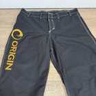 Origin Usa Bjj Gi Pants 36x29 Brazilian Jiu Jitsu Black Gold Embroidered Logo B7