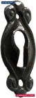 Small Keyhole Escutcheon Covers Iron Finish By Nesha 10-pack