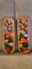 Vintage Mushroom Chalk Wall Hangings Retro 70 s Cottage Granny Core Decor
