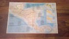 National Geographic  Central America April 1986 Map
