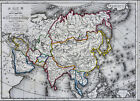 1846 Bocage Map - Asia - China Japan Korea India Malaysia Afghanistan Persia