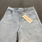 Risen Jeans Womens 15 32 High Rise 90s Wide Leg Flare Stretch Denim 33  Inseam