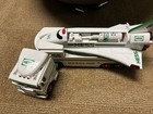 Hess Toy Gasoline Tanker Truck With Space Shuttle White Green Red