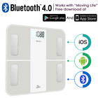 Accurate Smart Body Composition Scale 400lb Bmi Digital Bathroom Scale Usb App