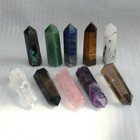 Natural Quartz Crystal Point Wand Hexagonal Stone Obelisk Tower Healing Reiki Us