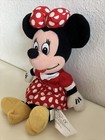 The Disney Store Traditional Minnie Mouse 9  Plush Bean Bag Toy  Clean 