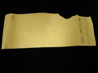 Vtg Atq Late 1800 s 1899 Industry Ks Cancelled Check W documentary Stamp