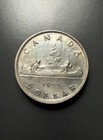 Canada 1953  1 Silver Dollar Coin Shoulder Fold - Pl Choice Bu