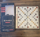 New Scrabble Grand Edition Folding Wood Board Just Board No Additional Pieces