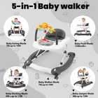 Baby Walker  5-in-1 Baby Walkers For Boys And Girls 6-12 Months With Bouncer    
