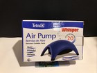 Tetra Whisper Air Pump Up To 20 Gallons With Free Elite    t    Connector A-1185 
