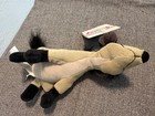 Vintage Disney Store The Lion King Shenzi Bean Bag Stuffed Animal Plush Toy 8 