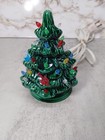 4 5 Inch Ceramic Christmas Tree Plug In W  Light  read Description 