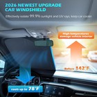Car Windshield Sunshade Reflective Car Sun Protection Blocks 99  Heat   Keeps