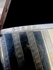  d l  Antique Sterling Silver Business Card Holder   Birmingham 1923