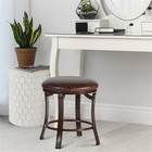 Furniture Hastings Backless Vanity Stool  Antique Brown