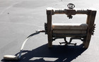 Wood Clothes Wringer Primitive Farmhouse Rustic Hand Crank 