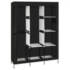 71  Portable Closet Wardrobe Clothes Rack Storage Organizer With Shelf Furniture