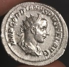 Ancient Roman Antoninianus Mars God Of War 243ad Gordian Iii Silver Coin Ch Xf