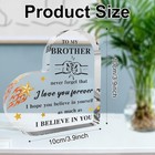 Brother Gifts From Sister - Gift For Friend Men Birthday Graduation Fathers Day 