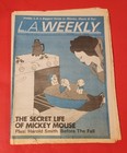Motley Crue-1st Show Magazine Ad-april 1981 Original-la Weekly