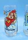 Alvin   The Chipmunks   Chipettes 1985 Hardees Drinking Glasses Vintage Set Of 4