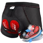 Men Cycling Underwear Shorts Gear 5d Padded Gel Mountain Bike Bicycle Mtb Liner