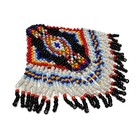 Colorful Beaded Accent - Native American Style Decoration