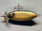 Heddon Vintage Wooden Sos Wounded Minnow Fishing Lure 1927  