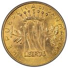 1982 San Marino 2 Scudi Gold Coin - Defence Of Freedom