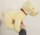 Fao Schwarz Yellow Labrador Puppy Dog Plush Stuffed Animal 10  Realistic