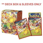  no Promo Card  Pokemon Center Tohoku Deck Box And Sleeves  us Seller 