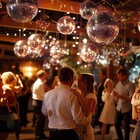 Yescom 20  Large Disco Ball Mirror Big Hanging Glass For Party Events Wedding