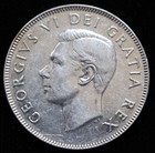 1950 Canada - 50 Cents Half Dollar -  800 Silver - George Vi - Nice Coin
