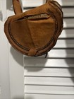 Lot 2 Leather fur Bag  one Maybe Rev War Items A486 491  estate Collection 