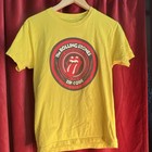 Rolling Stones Zip Code North America 2015 Yellow Graphic T-shirt