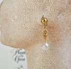 Phantom Of The Opera Earrings W stage Used Beads From Chandelier